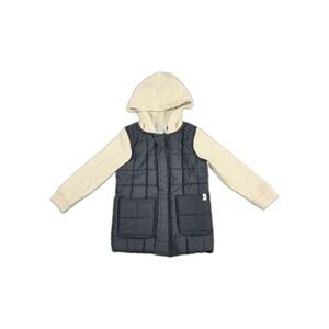 Tommy Bahama Jacket Boys Sz 2T Blue Cream Hooded Full Zip Pockets C18